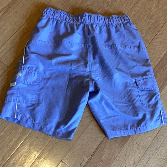2/$20 Trunks surf&swim co Baby blue with white trim medium swim trunks … - Picture 6 of 9